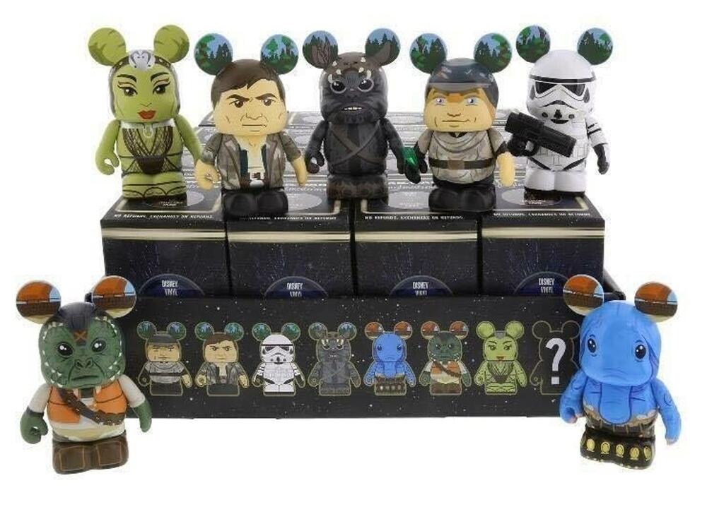 Disney Star Wars Series 6 Vinylmation Tray with Leia Chaser NEW